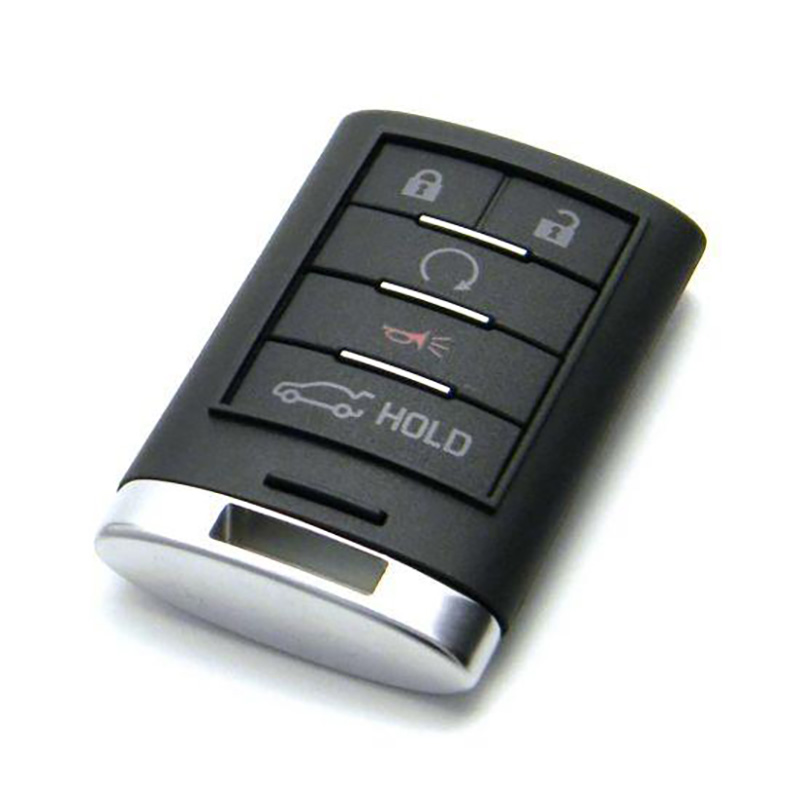QN-RS429X Новый вторичный рынок Cadillac Key Fob Замена 5 кнопок NBG009768T