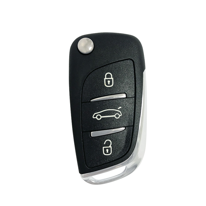QN-RS482X 3 кнопки 433,92 МГц Peugeot 307 408 Оригинальный флип-пульт дистанционного ключа
