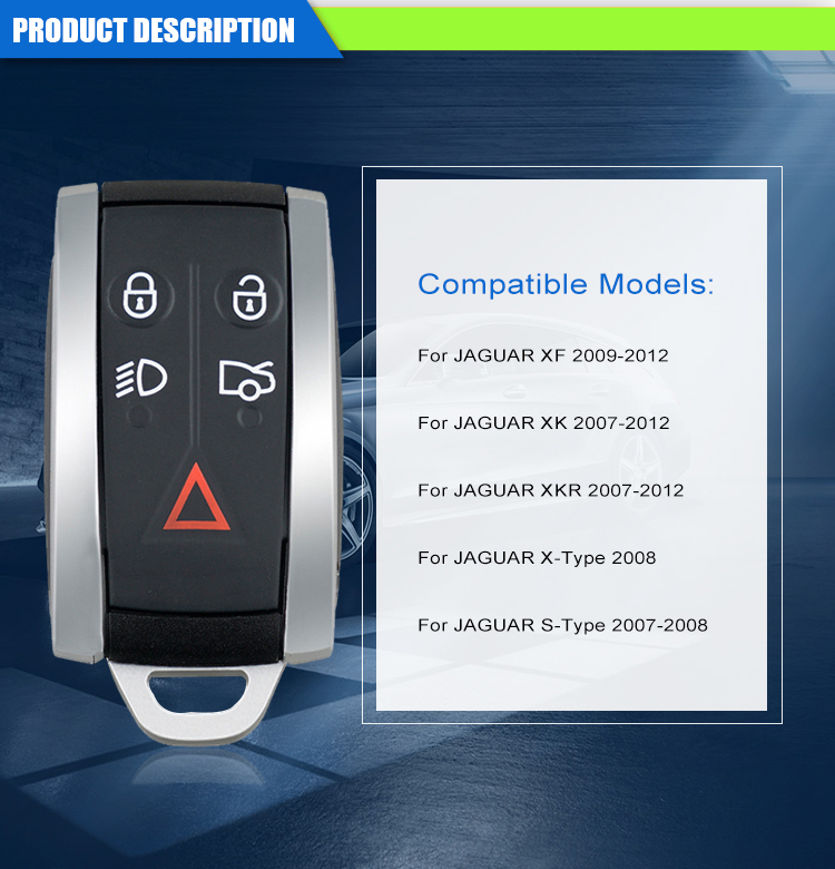 jaguar xk8 remote key fob