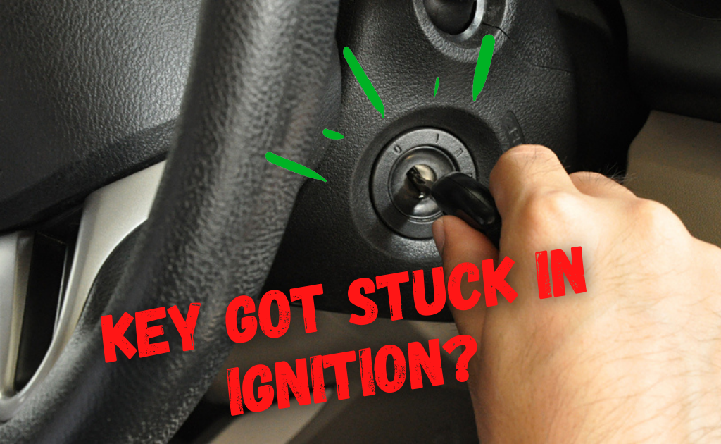 Что делать, если ключ от машины застрял в замке зажигания?